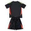 Camiseta de fútbol Argentina Portero Niño 1ª equipación 2024 Negra